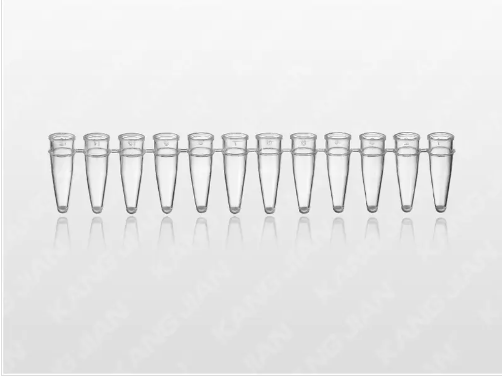 Transparentes PCR-Reaktionsröhrchen