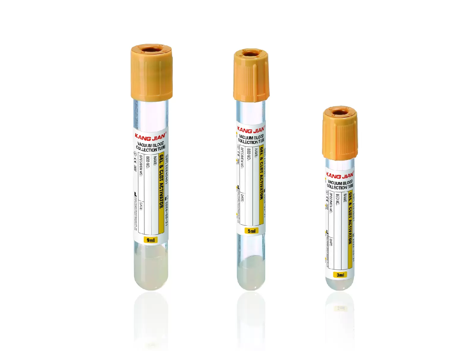 Gel-Gerinnselaktivatorröhrchen