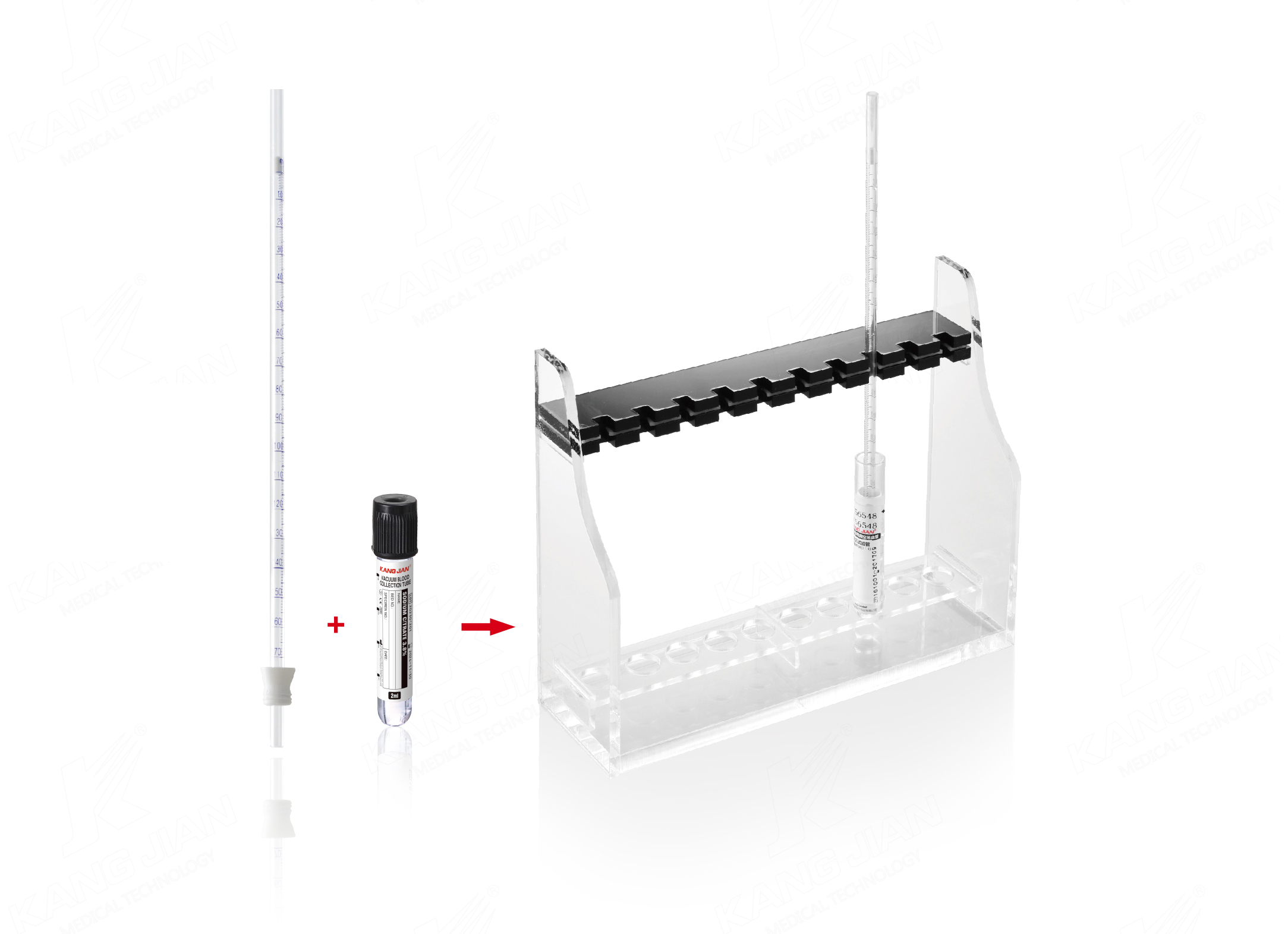 Westergren ESR-Testkit