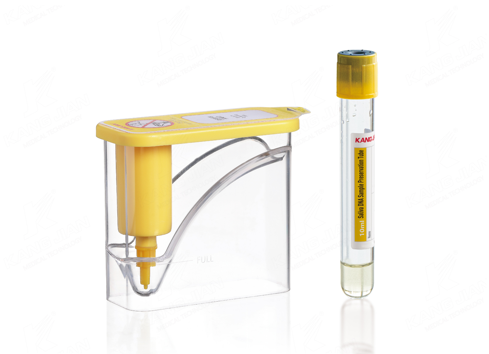 DNA-Probensammelkit f&uuml;r Speichel (Sputum).