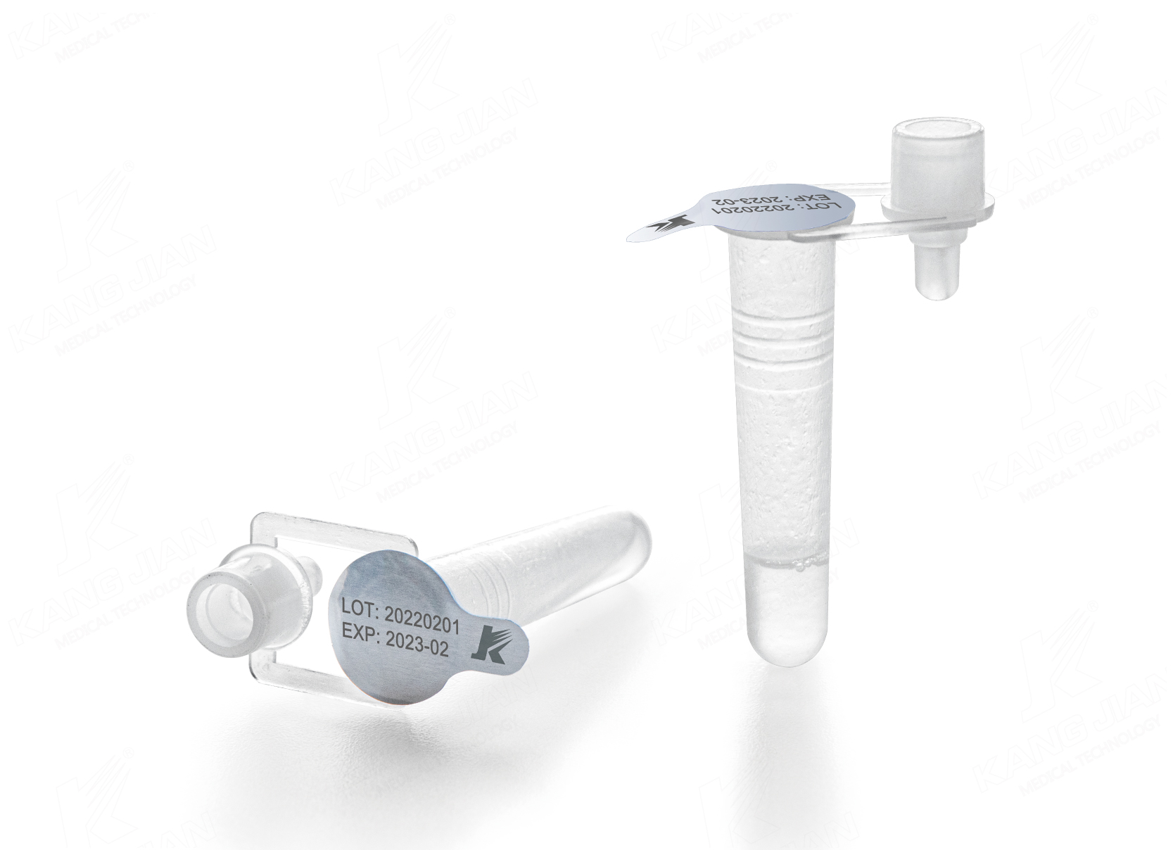 R&ouml;hrchen zum Testen von Antigenproben, 3 ml