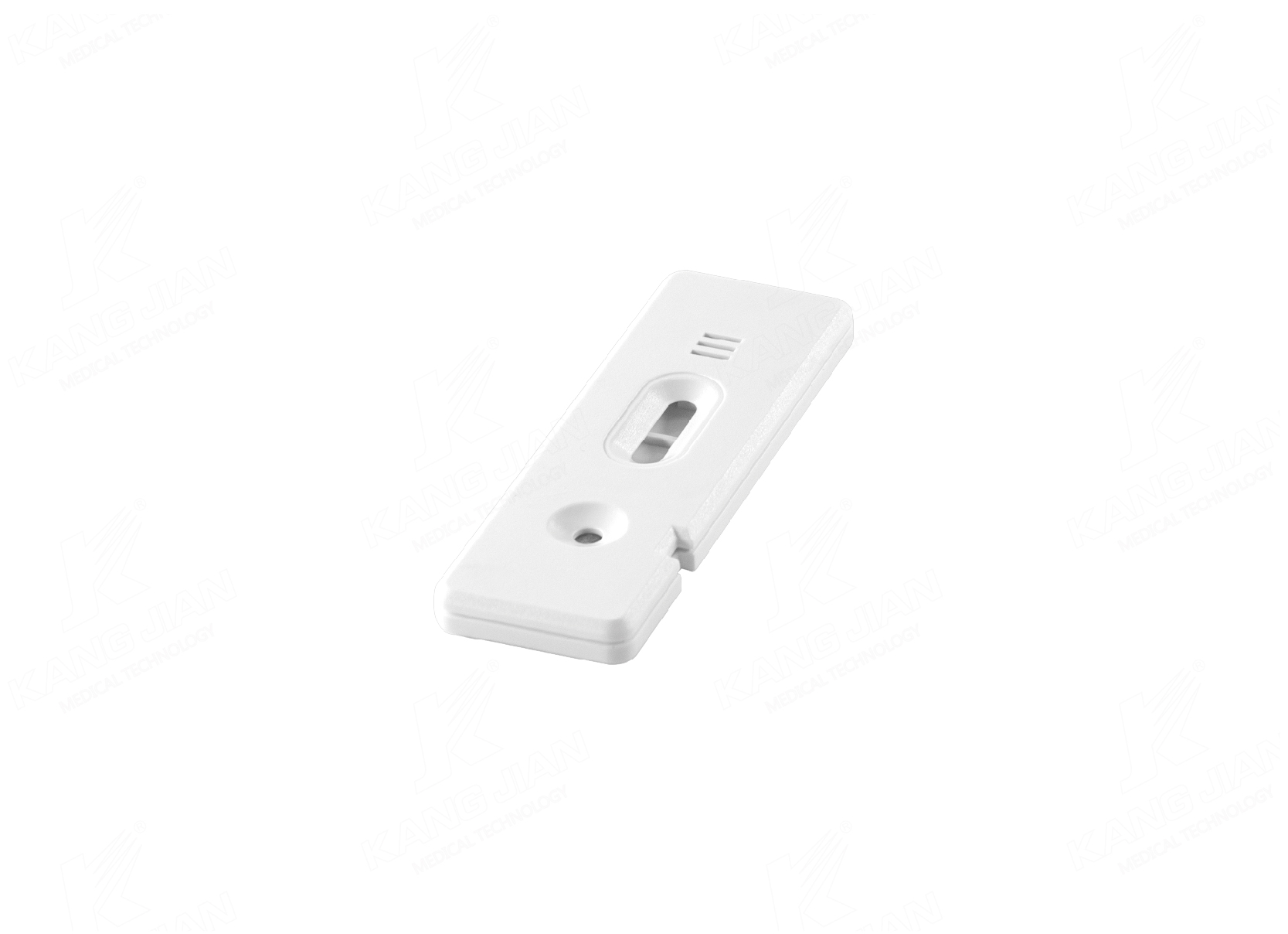 Leere Schnelltestkassette